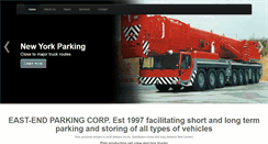 Desktop Screenshot of nytruckparking.com